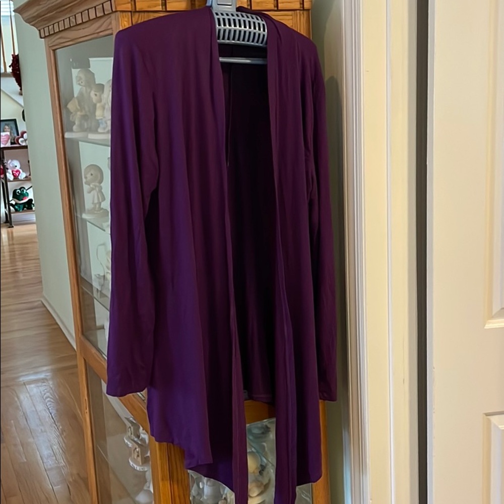 Purple layering shirt- long